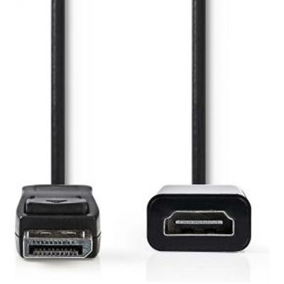 Nedis DisplayPort Male - HDMI Female 0,2 m