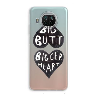 Big butt bigger heart: Xiaomi Mi 10T Lite 5G Transparant Hoesje