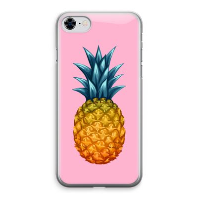 Grote ananas: iPhone 8 Transparant Hoesje