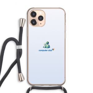 MSN: iPhone 11 Pro Max Transparant Hoesje met koord