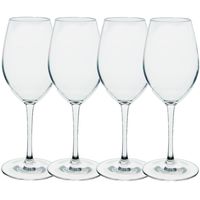 Set van 10x stuks onbreekbare kunststof camping wijnglazen voor witte wijn 265 ml Set van 10x stuks onbreekbare kunststof camping wijnglazen voor witte wijn 265 ml