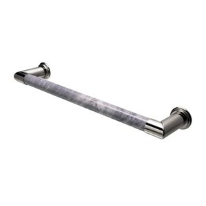 Elektrische Radiator Cascade 60x12 cm Bardiglio Nuvolato Marble / Polished Nickel HD Heating