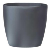 Elho brussels round mini 10,5 cm antraciet