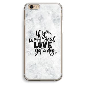 Partner in crime: iPhone 6 / 6S Transparant Hoesje