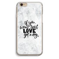 Partner in crime: iPhone 6 / 6S Transparant Hoesje