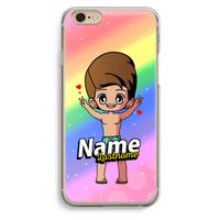 Chibi Maker man: iPhone 6 / 6S Transparant Hoesje