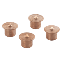 Wolfcraft deuvelbevestigingen | deuvelmarkeerpunten | ø10mm | 4 stuks - 2913000