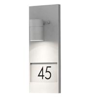 KonstSmide WandspotModena Adress grijs met huisnummer - 7655-300