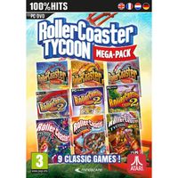 Rollercoaster Tycoon 9 Megapack (DVD-Rom)