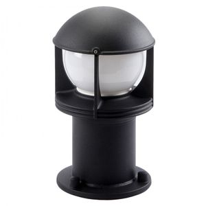 Bollard armatuur zwart E27 fitting SG LED verlichting Opus R 40cm hoog 22cm doorsnede 614740