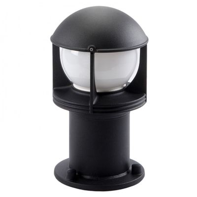 Bollard armatuur zwart E27 fitting SG LED verlichting Opus R 40cm hoog 22cm doorsnede 614740