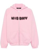 MISBHV hoodie en coton à logo imprimé - Rose