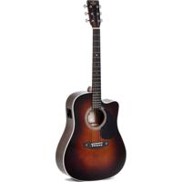 Sigma Guitars DTC-1E Sunburst Gloss elektrisch-akoestische westerngitaar - thumbnail