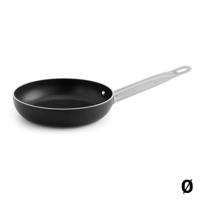 Antiaanbakpan Quid Pro Chef Zwart Metaal Staal Afmetingen 36 cm