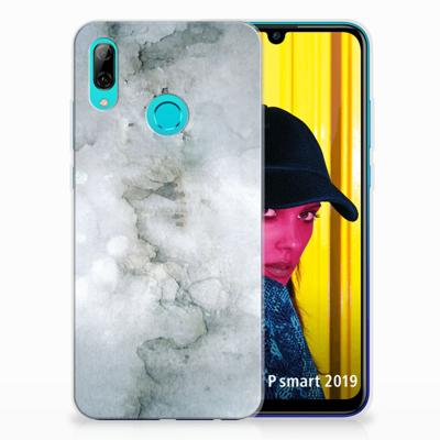 Smartphone hoesje Huawei P Smart 2019 Painting Grey Smartphone hoesje Huawei P Smart 2019 Painting Grey