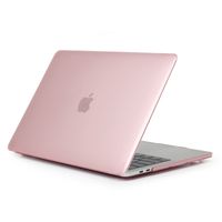 Lunso MacBook Pro 15 inch (2012-2015) cover hoes - case - Glanzend Lichtroze