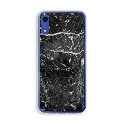 Zwart marmer: Honor Play 8A Transparant Hoesje