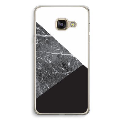 Combinatie marmer: Samsung A3 (2017) Transparant Hoesje