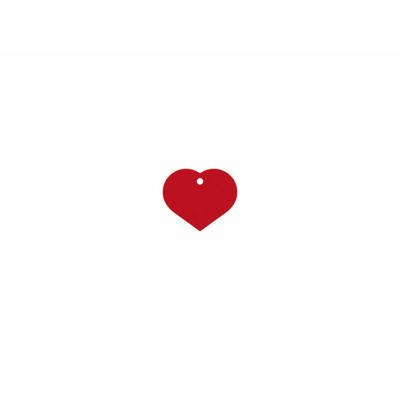 Naamplaatje Imarc Heart Rood