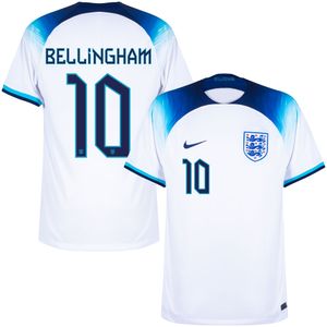 Engeland Shirt Thuis 2022-2023 + Bellingham 10