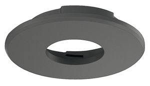LED afdekring antraciet rond voor LED inbouwspot 2090 of 3090