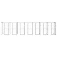 The Living Store Hondenkennel - X - Buitenspeelparadijs - 770x220x180 cm - Duurzaam en veilig