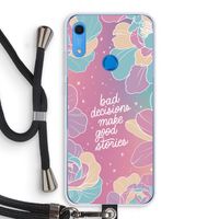 Good stories: Huawei Y6s Transparant Hoesje met koord