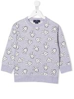 Stella McCartney Kids pull à motif Mickey Mouse - Gris