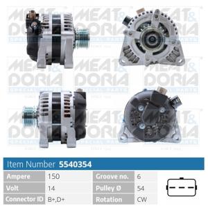 Meat Doria Alternator/Dynamo 5540354