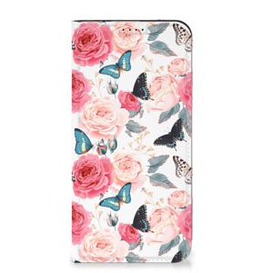 Samsung Galaxy A55 Smart Cover Butterfly Roses
