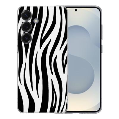 TPU Hoesje Samsung Galaxy S25 - Zebra Backcover TPU Hoesje Samsung Galaxy S25 - Zebra Backcover