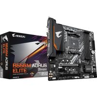 GIGABYTE B550M ELITE moederbord RAID, Gb-LAN, Sound, µATX