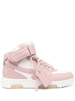 Off-White baskets Out Of Office en cuir - Blanc