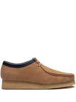 Clarks chaussures Wallabee à lacets - Marron