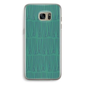 Swirls: Samsung Galaxy S7 Edge Transparant Hoesje