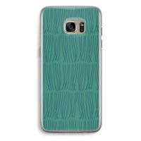 Swirls: Samsung Galaxy S7 Edge Transparant Hoesje