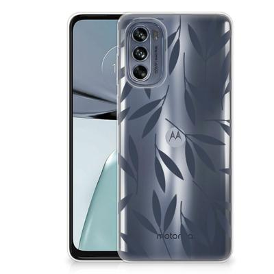 Motorola Moto G62 5G | TPU Case | Leaves Blue