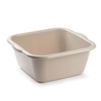 Afwasbak teil - 20 liter - beige - kunststof - 46 x 42,5 x 30,5 cm - huishoud teilen