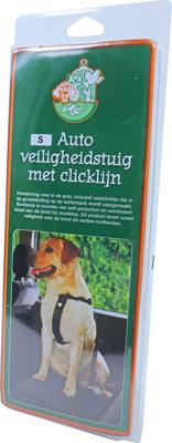 Nylon veiligheidstuig 25 mm/H45-B65 cm zwart - Gebr de boon