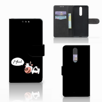 Nokia 8 Leuk Hoesje Cow - thumbnail