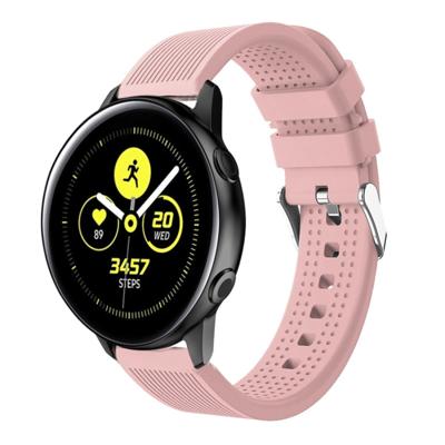 Smart Watch silicone polsband horlogeband voor Garmin VivoActive 3 (roze)