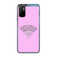 Home Is Where The Wifi Is: Xiaomi Poco M3 Pro 5G Transparant Hoesje