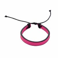 Roze verstelbaar armbandje  5 - 7 cm   -