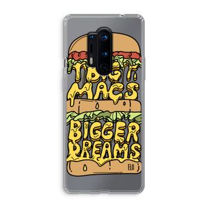 Big Macs Bigger Dreams: OnePlus 8 Pro Transparant Hoesje