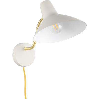 LED Wandlamp - Wandverlichting - Trion Fellar - E27 Fitting - IP20 - Grijs - Metaal
