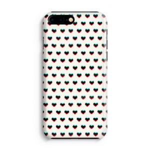 Hartjes: Volledig Geprint iPhone 7 Plus Hoesje