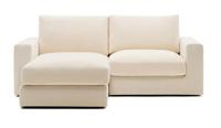 Kave Home 3-zits Loungebank 'Alea' Links, kleur Beige