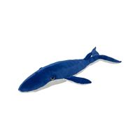 Pluche knuffel blauwe vinvis walvis van 95 cm - thumbnail