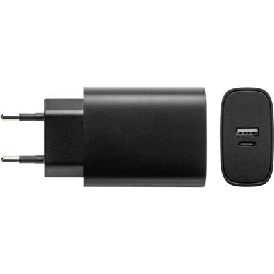 GYS USB-LADEGERÄT 15W USB-oplader 15 W USB-A, USB-C Zwart Binnen