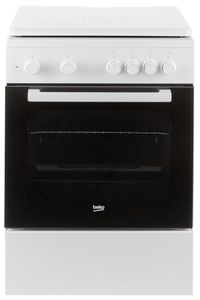 Beko FSM62010DW fornuis Vrijstaand fornuis Electrisch Gaskookplaat Wit